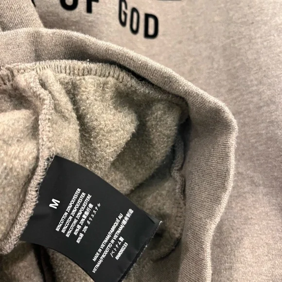 FEAR OF GOD ESSENTIALS Classic Full Zip Up Hoodie BNWT